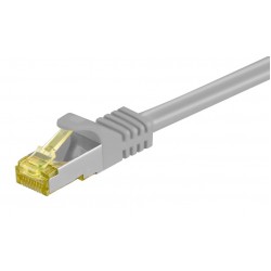 GOOBAY καλώδιο δικτύου 91603, CAT 7 S/FTP, copper, 500MHz, 2m, γκρι