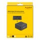 DELOCK docking station για M.2 NVMe SSD 64300, 2 θέσεων, 20Gbps, clone/erase function, μαύρο
