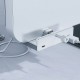 ORICO USB hub MH4PU-P με σφιγκτήρα, 4x θυρών, 5Gbps, USB σύνδεση, ασημί