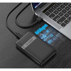 ORICO θήκη για 2.5" SATA HDD/SSD 2577C3-V1, 6Gbps, μαύρη