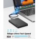 ORICO θήκη για 2.5" SATA HDD/SSD 2526U3-V1, 5Gbps, μαύρη