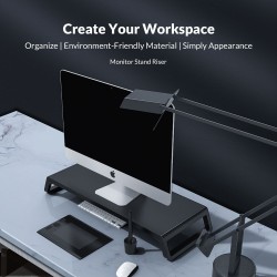 ORICO επιτραπέζια βάση οθόνης/laptop HSQ-M1, μαύρη