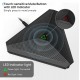 CMTECK επιτραπέζιο μικρόφωνο M001, omnidirectional, USB, μαύρο