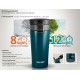 BRUNO θερμός BRN-0072, με κλείδωμα, anti-slip, 400ml, μπλε