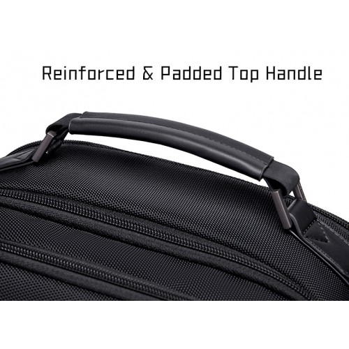 ARCTIC HUNTER τσάντα πλάτης B00492-1 με θήκη laptop 15.6", 22L, μαύρη