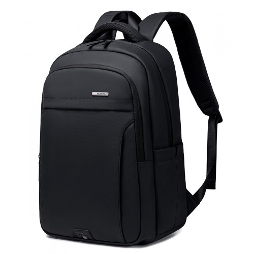 GOLDEN WOLF τσάντα πλάτης GB00711 με θήκη laptop 15.6", 27L, μαύρη