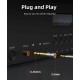 CABLETIME αντάπτορας ήχου 6.3mm σε 3.5mm CT-6M3F-AG, gold plated, γκρι