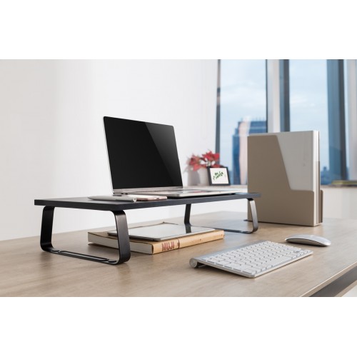POWERTECH επιτραπέζια βάση οθόνης/laptop PT-1444, 13-32", έως 20kg, μαύρη