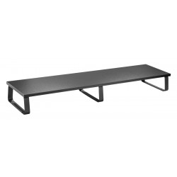 BRATECK επιτραπέζια βάση για 2x οθόνες/laptop STB-112, 13-32", έως 20kg, μαύρη