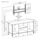BRATECK έπιπλο τηλεόρασης με βάση WP2006ST-BR, 37-75", 115x38x131.3cm, καφέ