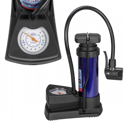 ALCA τρόμπα ποδιού 201300 με μανόμετρο, 160PSI, μπλε