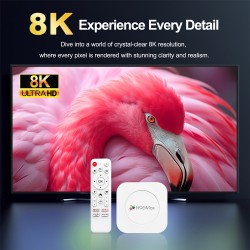 H96 MAX TV Box M1 Plus, 8K, 2/16GB, WiFi 6, Bluetooth, Android 14
