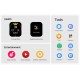 MIBRO smartwatch C4, heart rate, 2.01" TFT, 2 ATM, γκρι