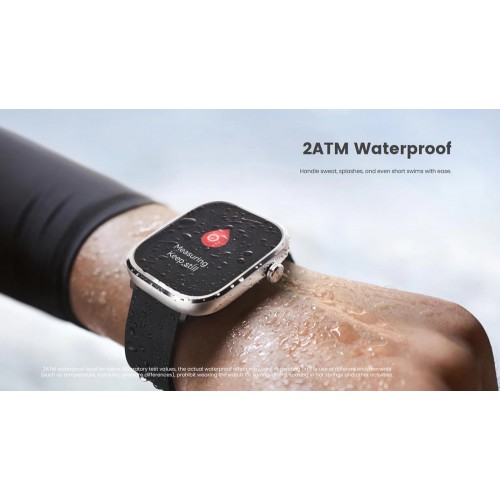 MIBRO smartwatch C4, heart rate, 2.01" TFT, 2 ATM, γκρι