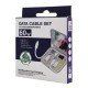 POWERTECH all in one κιτ φόρτισης με καλώδιο & αντάπτορες CAB-U162, 60W, 30cm, μαύρο