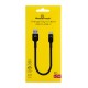 POWERTECH καλώδιο USB-C σε USB PTR-0166, 60W, 480Mbps, 25cm, μαύρο