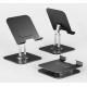 POWERTECH επιτραπέζια βάση για tablet PT-1494, περιστρεφόμενη, foldable, μαύρη