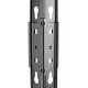 HOME USE μεταλλική ραφιέρα HUH-0248 με 5 ράφια, 90x40x183cm, μαύρη