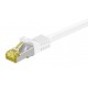 GOOBAY καλώδιο δικτύου 91089, CAT 7 S/FTP, copper, 500MHz, 0.25m, λευκό