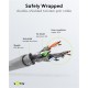 GOOBAY καλώδιο δικτύου 50892, CAT 6 S/FTP, copper, 250MHz, 15m, γκρι
