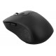 POWERTECH ασύρματο ποντίκι PT-1466, USB δέκτης, έως 1600DPI, μαύρο
