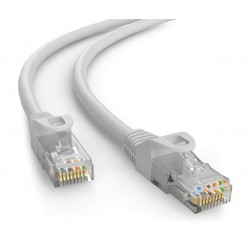 POWERTECH καλώδιο δικτύου CAB-N415, Cat 6 U/UTP, CCA, 250Hz, 1m, γκρι