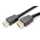POWERTECH καλώδιο HDMI CAB-H191 με Ethernet, 4K/60Hz, 18 Gbps, 1.5m, μαύρο