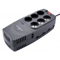 POWERTECH σταθεροποιητής ρεύματος PT-1496, 2000VA/1000W, 6x schuko