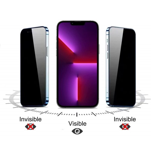 POWERTECH tempered glass Emery Private 5D TGC-0774 για iPhone 14 Pro, full glue