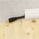 GOOBAY καλώδιο HDMI 77135 με Ethernet, flat, 8K/60Hz, 48 Gbps, 2m, μαύρο