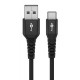 GOOBAY καλώδιο USB-C σε USB 74528, 60W, 480Mbps, 3m, μαύρο