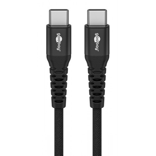 GOOBAY καλώδιο USB-C 73954, 60W, 480Mbps, 2m, μαύρο