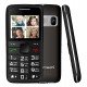 POWERTECH κινητό τηλέφωνο Sentry Eco V2, dual SIM, πλήκτρο SOS, μαύρο