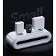 USAMS φορτιστής τοίχου CC263, USB & USB-C, 30W, GaN, λευκός