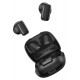 USAMS earphones με θήκη φόρτισης ID25, TWS, Φ13mm, 30/230mAh, μαύρα