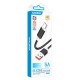 KAKUSIGA καλώδιο USB-C σε USB KSC-998, σιλικόνης, 5A, 480Mbps, 1m, μαύρο