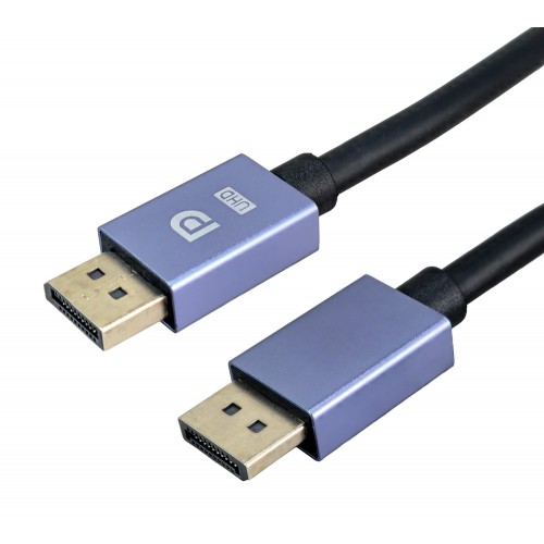 POWERTECH καλώδιο DisplayPort CAB-DP080, 8K/60Hz, 48 Gbps, 2m, μαύρο