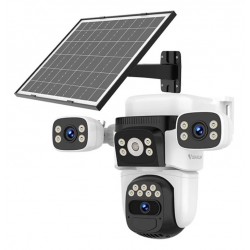 VSTARCAM smart ηλιακή κάμερα BG621SR, triple lens, 2MP, 4G, SD, PTZ, IP66