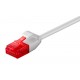 GOOBAY καλώδιο δικτύου 71546, CAT 6 U/UTP, slim, copper, 250MHz, 0.25m, γκρι