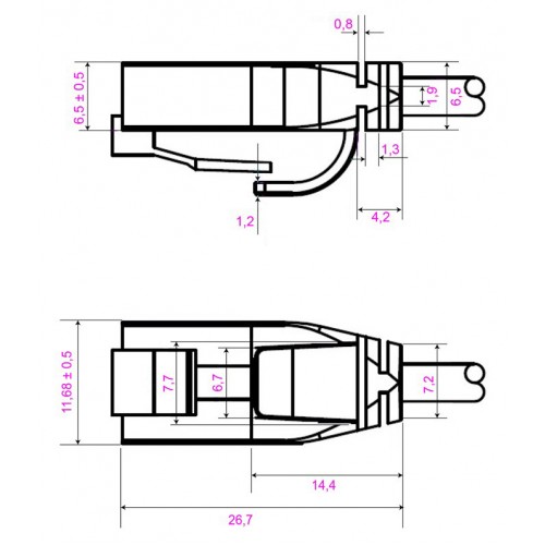 GOOBAY καλώδιο δικτύου 71546, CAT 6 U/UTP, slim, copper, 250MHz, 0.25m, γκρι
