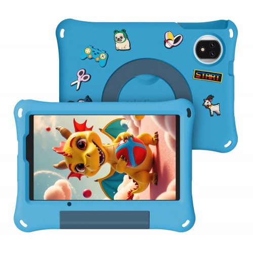 ULEFONE tablet Tab A9 Pro Kids, 8.68", 4/128GB, 4G, Android 15, 5040mAh, μπλε