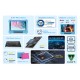ULEFONE tablet Tab A9 Pro Kids, 8.68", 4/128GB, 4G, Android 15, 5040mAh, μπλε