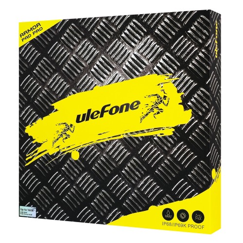ULEFONE tablet Armor Pad Pro, 8", 8/128GB, 4G, 7650mAh, IP68/IP69K, μαύρο