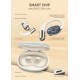 LDNIO earphones με θήκη φόρτισης T11, OWS, Φ15mm, 50/450mAh, μαύρα