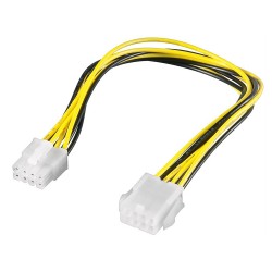 GOOBAY καλώδιο προέκτασης 8pin EPS 51361, 0.28m