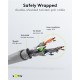 GOOBAY καλώδιο δικτύου 50889, CAT 6 S/FTP, copper, 250MHz, 5m, γκρι