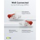 GOOBAY καλώδιο δικτύου 93509, CAT 6 S/FTP, copper, 250MHz, 5m, λευκό