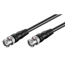 GOOBAY καλώδιο BNC 50272, RG58, 50 ohm, 1m, μαύρο