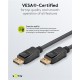 GOOBAY καλώδιο DisplayPort 74777, VESA Certified, 8K/60Hz, 32.4 Gbps, 1m, μαύρο