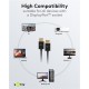 GOOBAY καλώδιο DisplayPort 77443, 8K/120Hz, 40 Gbps, 2m, μαύρο